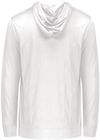 Am image of a Custom Holloway Repreve Eco Hoodie in White!