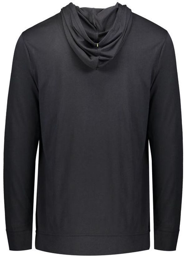 Am image of a Custom Holloway Repreve Eco Hoodie in Black!