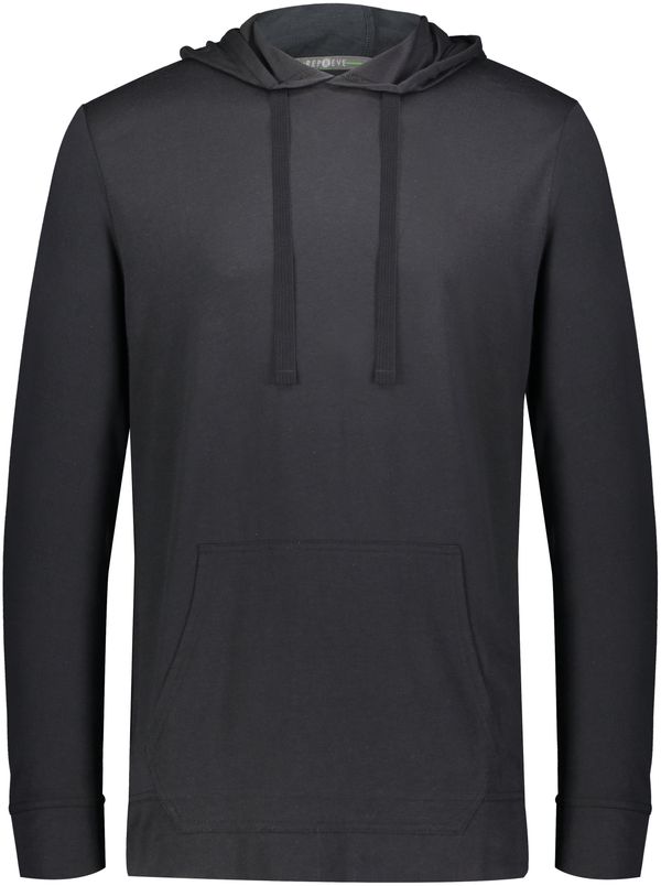 Am image of a Custom Holloway Repreve Eco Hoodie in Black!