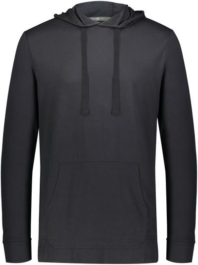 Am image of a Custom Holloway Repreve Eco Hoodie in Black!