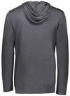 Am image of a Custom Holloway Repreve Eco Hoodie in Carbon Heather!