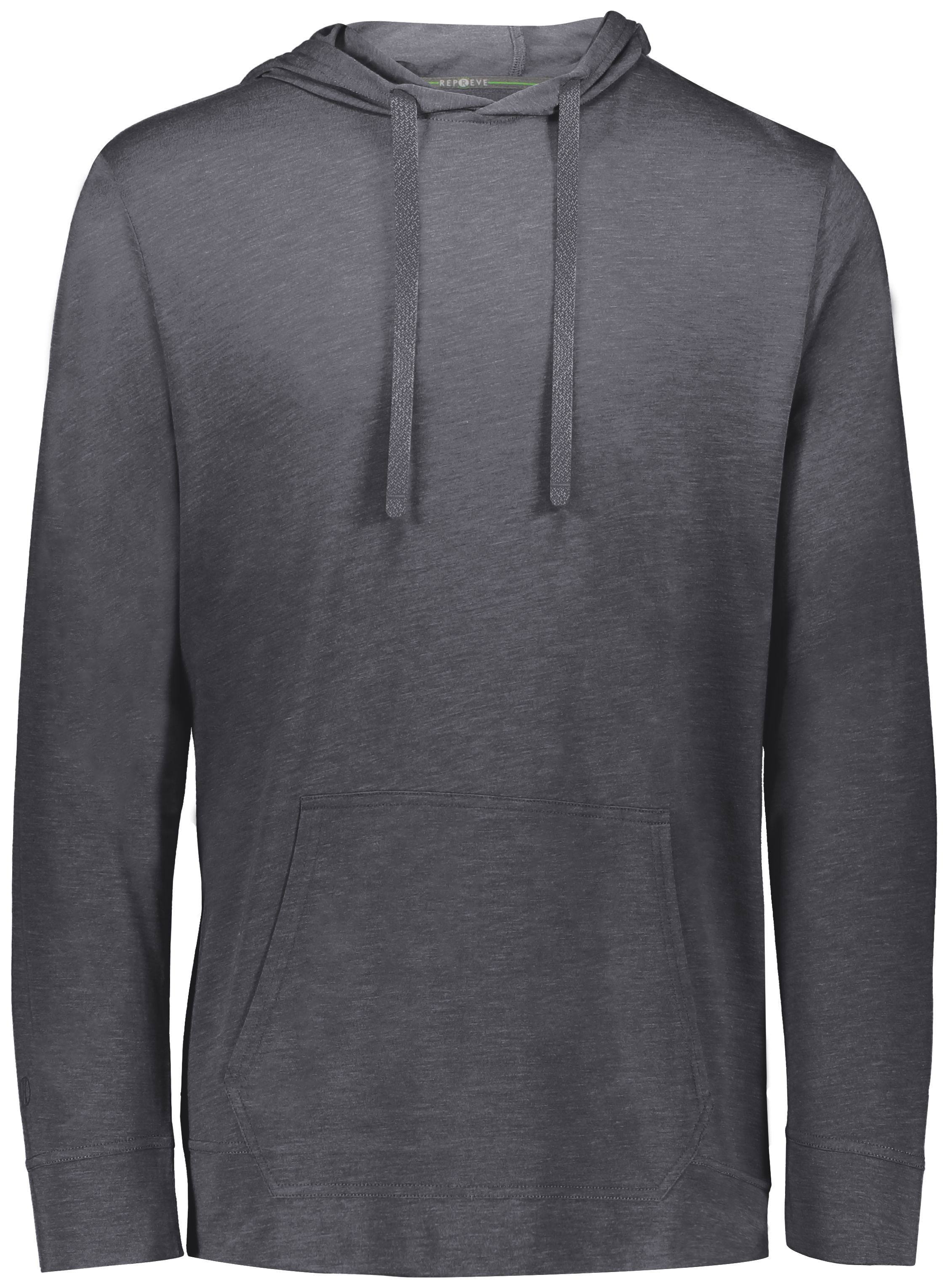 Holloway Repreve Eco Hoodie in Carbon Heather