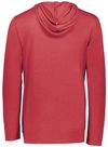 Am image of a Custom Holloway Repreve Eco Hoodie in Scarlet Heather!