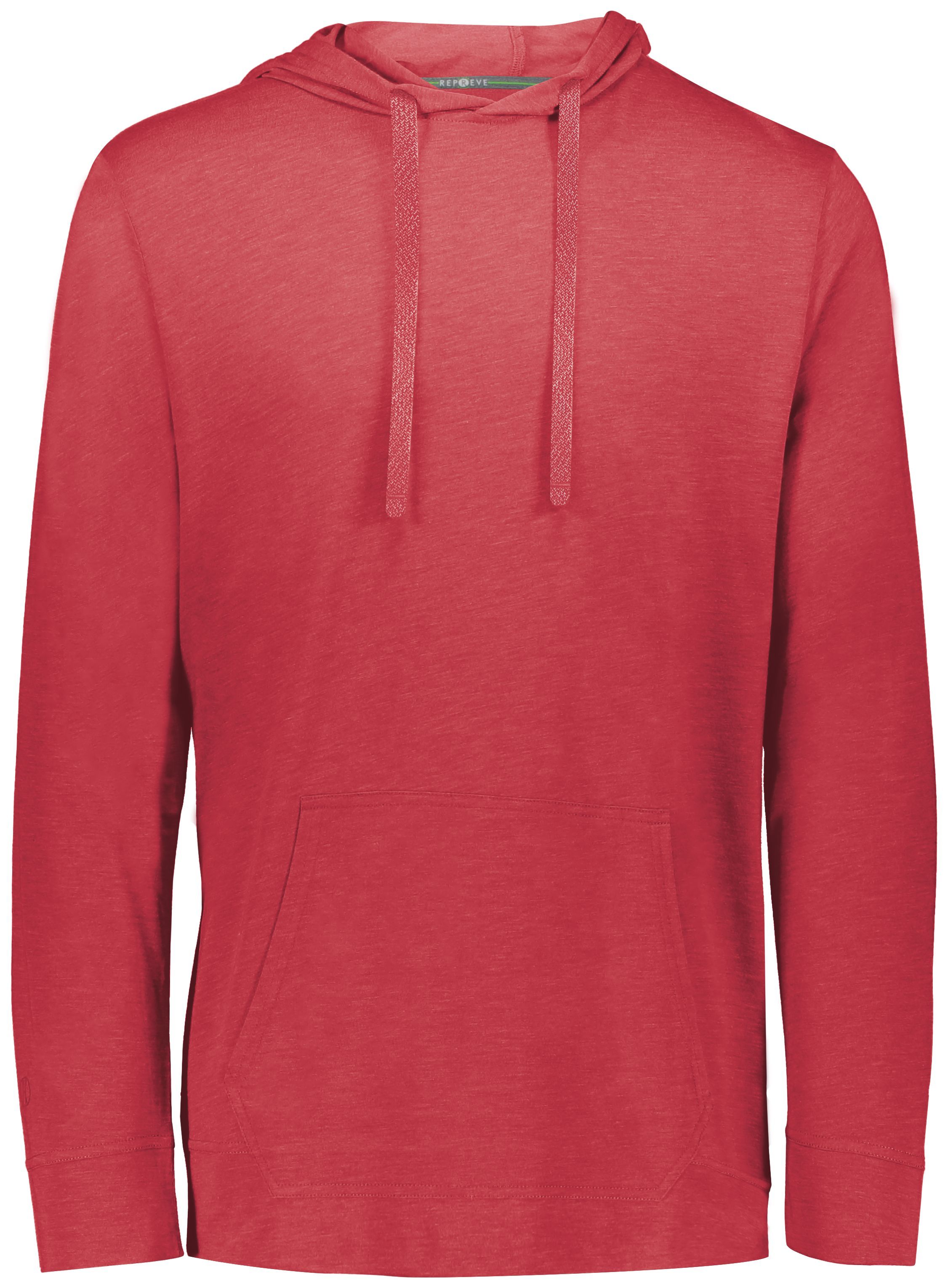 Holloway Repreve Eco Hoodie in Scarlet Heather