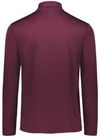 Am image of a Custom Holloway Prism Bold Quarter Zip Pullover in Maroon/White!