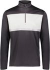 Am image of a Custom Holloway Prism Bold Quarter Zip Pullover in Black/White!