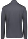 Am image of a Custom Holloway Prism Bold Quarter Zip Pullover in Carbon/White!