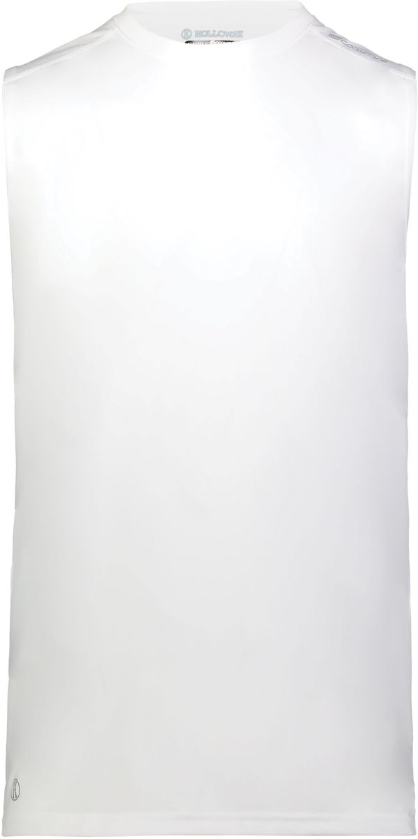 Am image of a Custom Holloway Coolcore Tank in White!