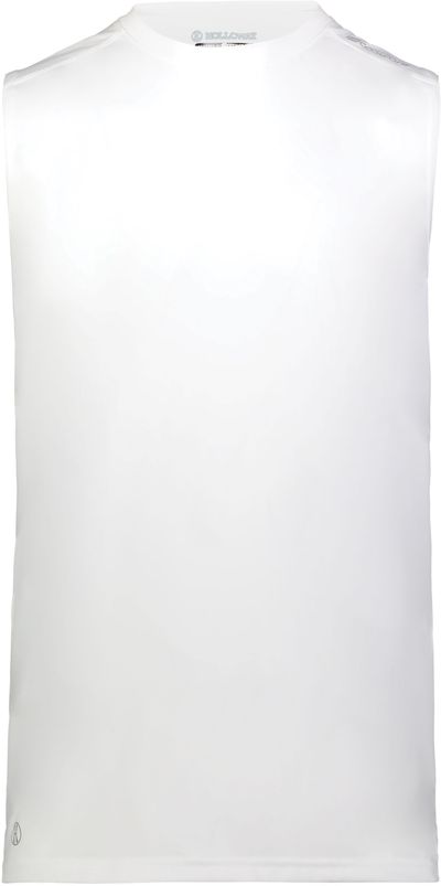 Am image of a Custom Holloway Coolcore Tank in White!