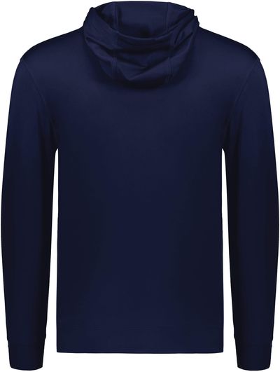 Am image of a Custom Holloway Ventura Soft Knit Hoodie in Navy!