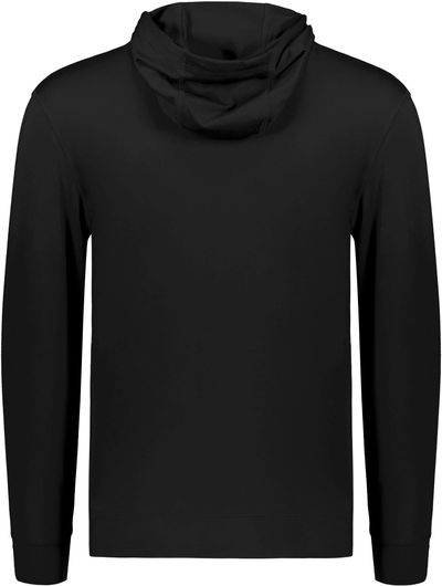 Am image of a Custom Holloway Ventura Soft Knit Hoodie in Black!