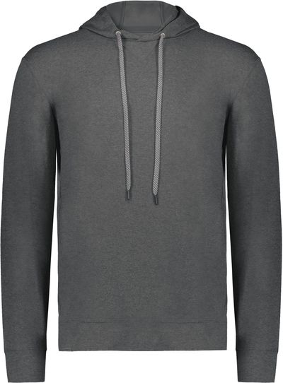 Am image of a Custom Holloway Ventura Soft Knit Hoodie in Carbon Heather!