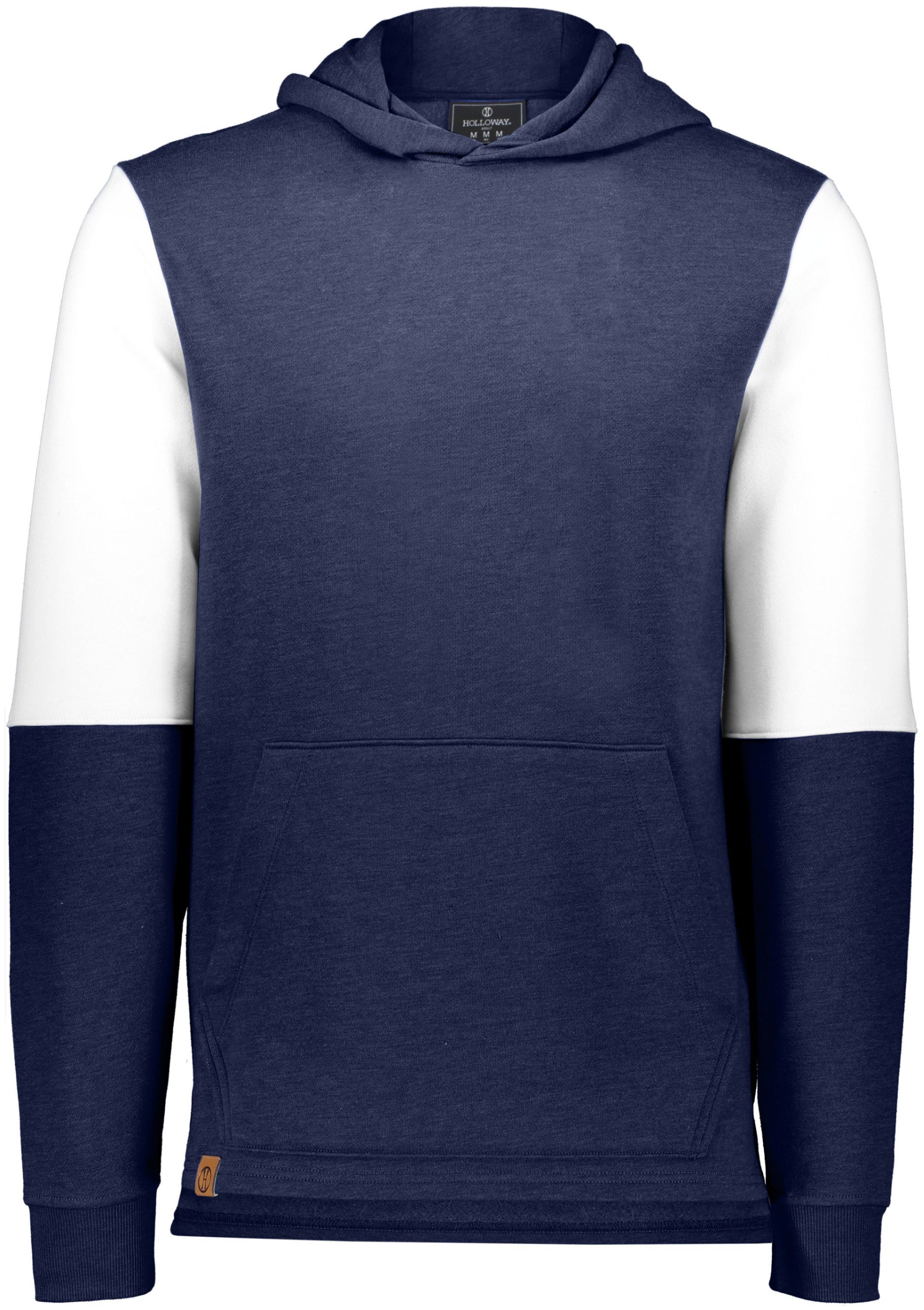 Holloway Youth All American Team Hoodie in Navy Heather/White