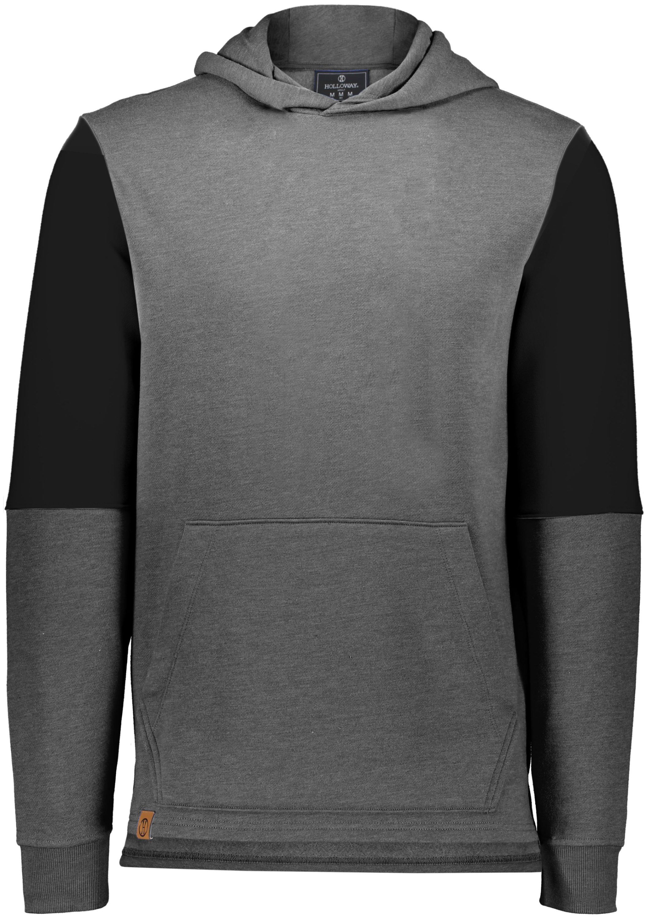 Holloway Youth All American Team Hoodie in Carbon Heather/Black