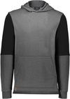 Am image of a Custom Holloway Youth All American Team Hoodie in Carbon Heather/Black!