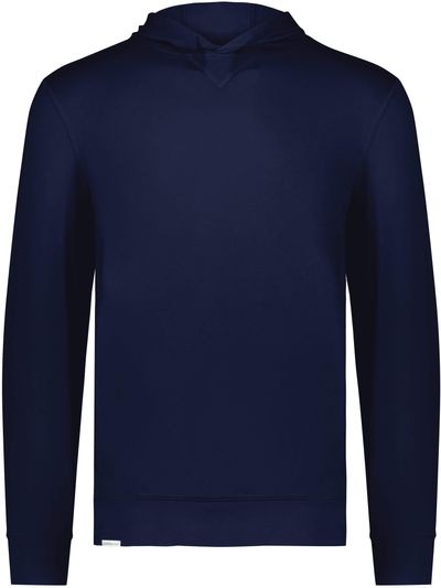 Am image of a Custom Holloway Youth Ventura Soft Knit Hoodie in Navy!