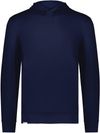 Am image of a Custom Holloway Youth Ventura Soft Knit Hoodie in Navy!