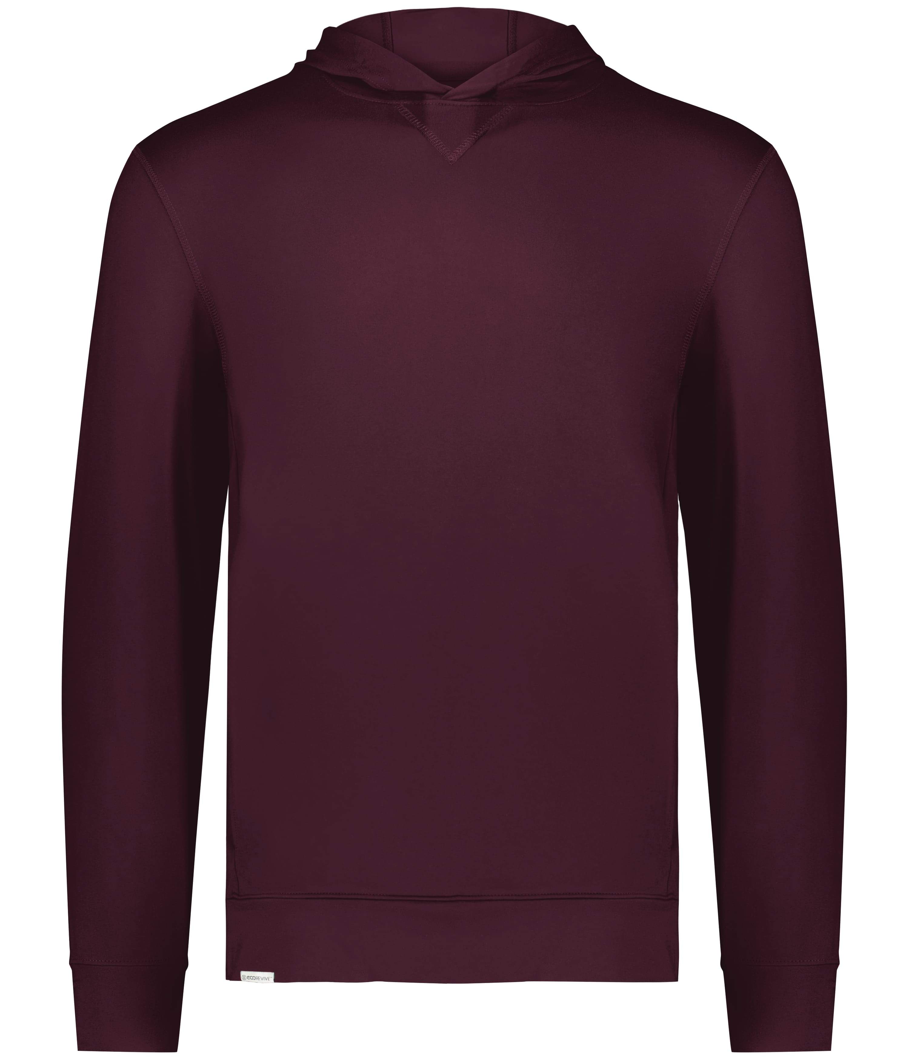 Holloway Youth Ventura Soft Knit Hoodie in Maroon