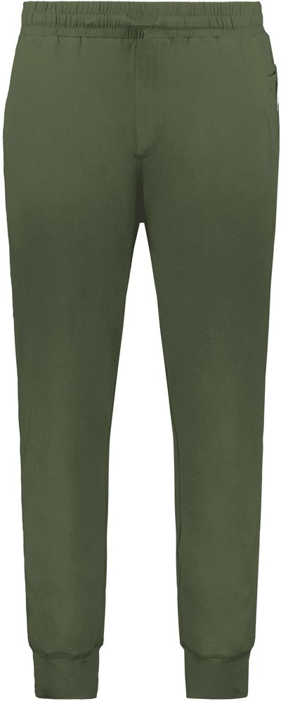 Am image of a Custom Holloway Youth Ventura Soft Knit Jogger in Olive!