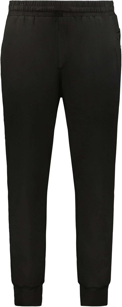 Am image of a Custom Holloway Youth Ventura Soft Knit Jogger in Black!