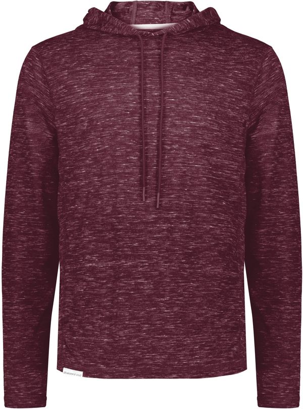 Am image of a Custom Holloway Monetary Hoodie in Maroon Heather!