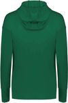 Am image of a Custom Holloway Ladies Ventura Soft Knit Hoodie in Dark Green!