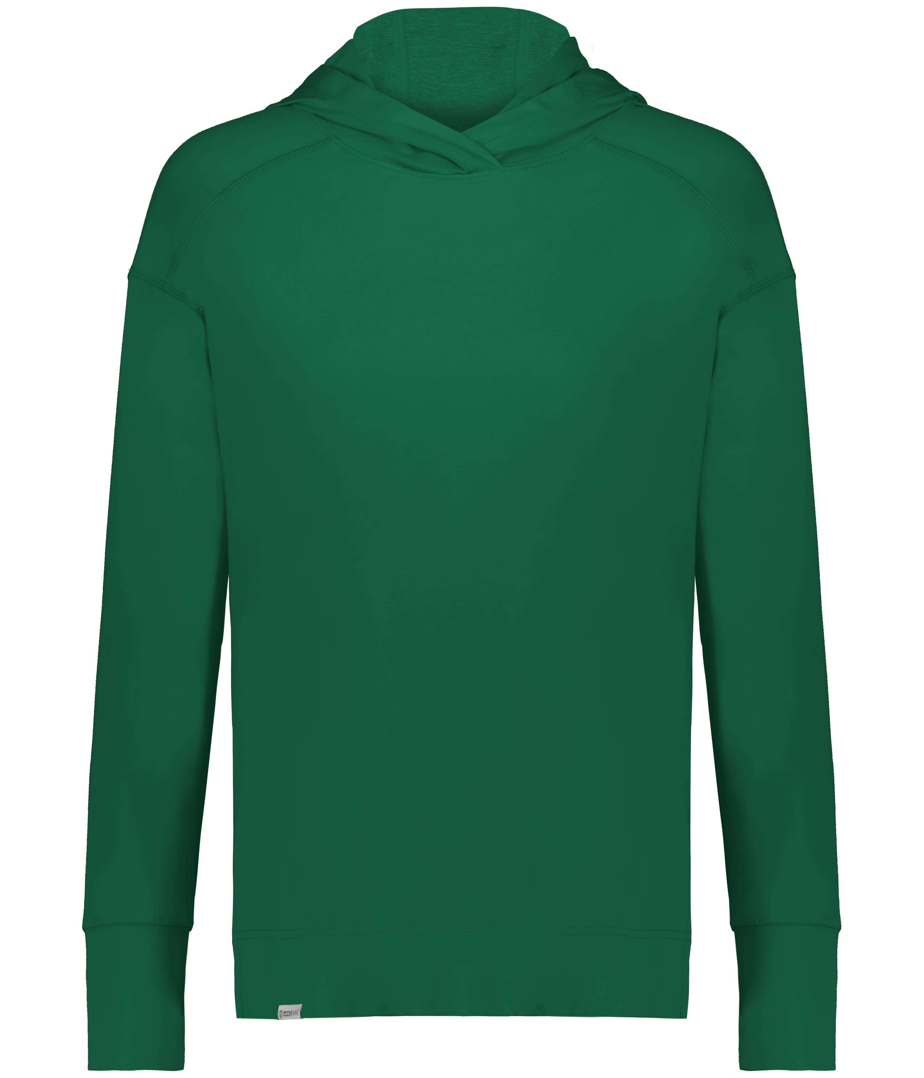 Holloway Ladies Ventura Soft Knit Hoodie in Dark Green