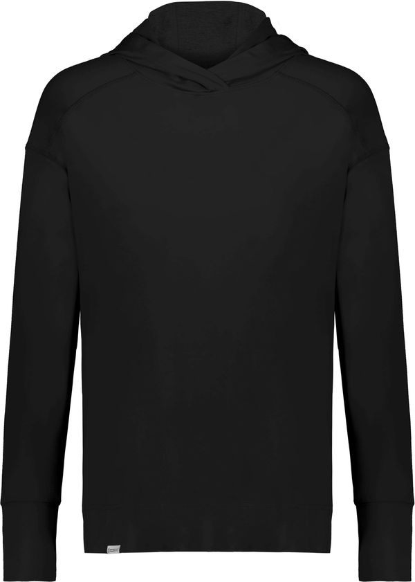Am image of a Custom Holloway Ladies Ventura Soft Knit Hoodie in Black!