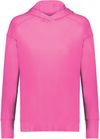 Am image of a Custom Holloway Ladies Ventura Soft Knit Hoodie in Orchid!