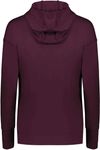 Am image of a Custom Holloway Ladies Ventura Soft Knit Hoodie in Maroon!