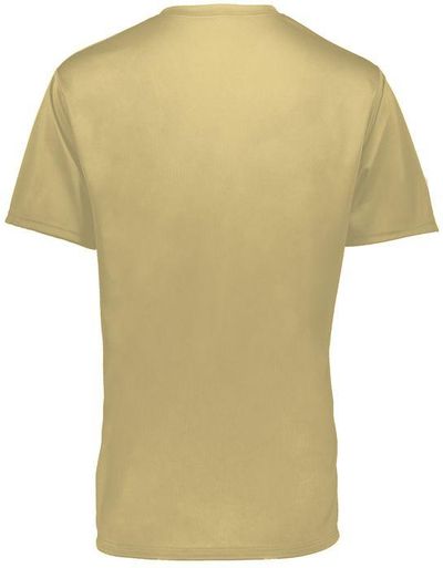 Am image of a Custom Holloway Momentum Tee in Vegas Gold!