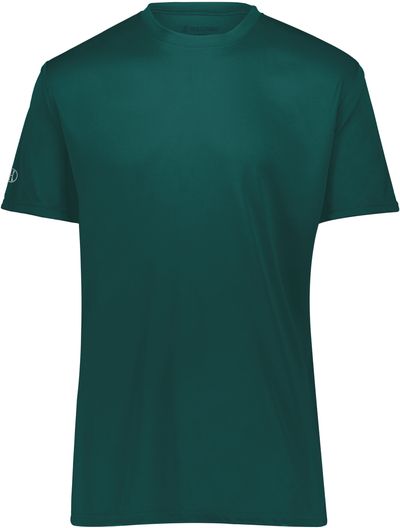 Am image of a Custom Holloway Momentum Tee in Dark Green!