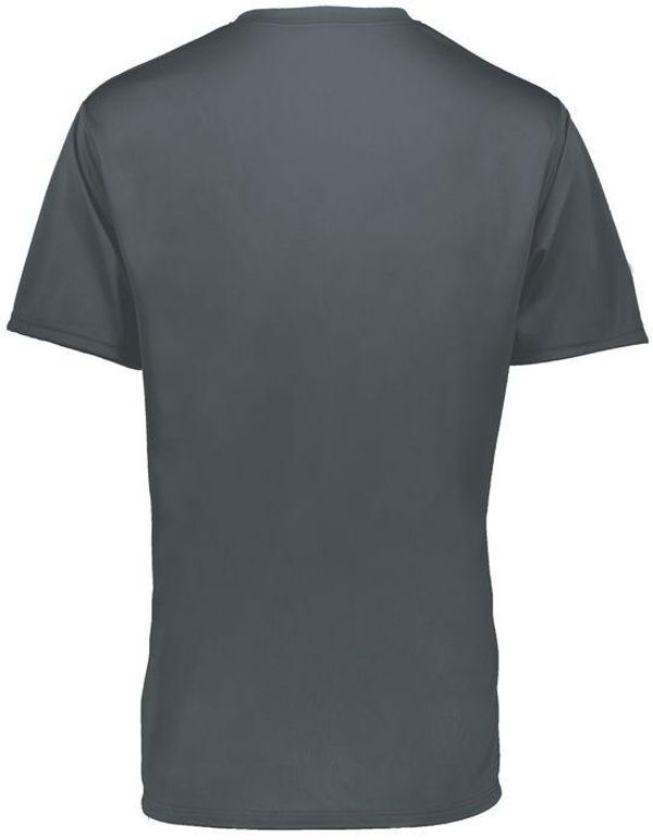 Am image of a Custom Holloway Momentum Tee in Graphite!