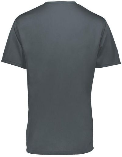Am image of a Custom Holloway Momentum Tee in Graphite!