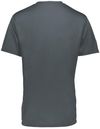 Am image of a Custom Holloway Momentum Tee in Graphite!