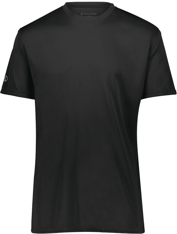 Am image of a Custom Holloway Momentum Tee in Black!