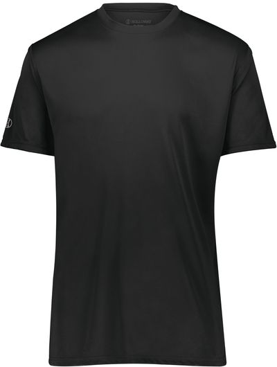 Am image of a Custom Holloway Momentum Tee in Black!