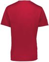 Am image of a Custom Holloway Momentum Tee in Scarlet!