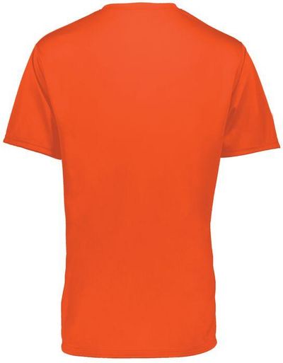 Am image of a Custom Holloway Momentum Tee in Electric Orange!
