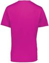 Am image of a Custom Holloway Momentum Tee in Power Pink!