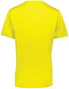 Am image of a Custom Holloway Momentum Tee in Electric Yellow!