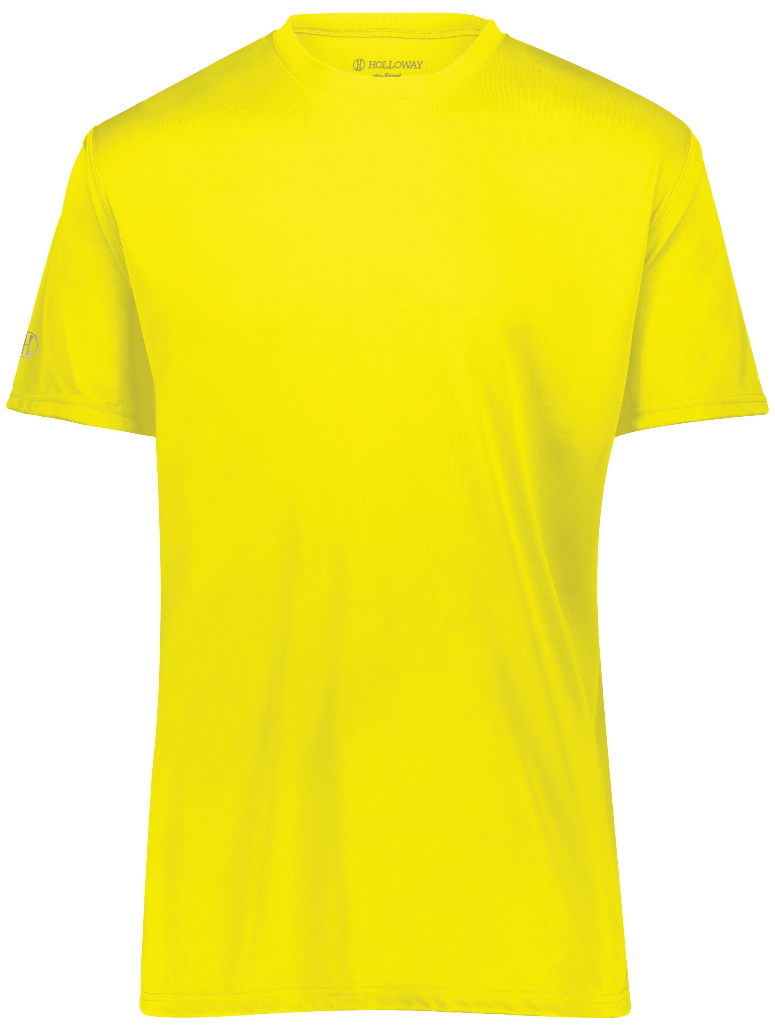 Holloway Momentum Tee in Electric Yellow