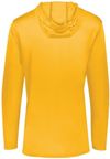 Am image of a Custom Holloway Momentum Hoodie in Gold!