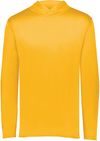 Am image of a Custom Holloway Momentum Hoodie in Gold!
