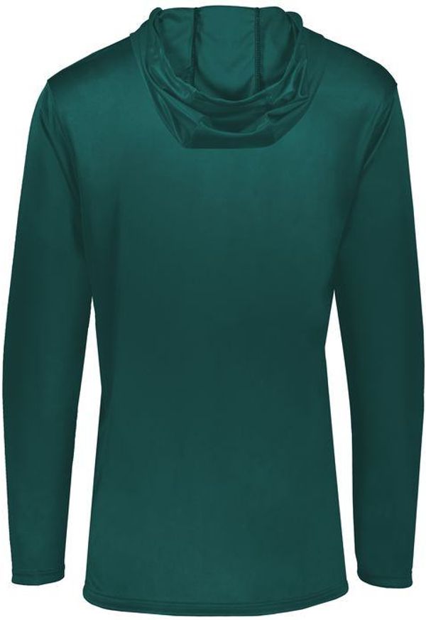 Am image of a Custom Holloway Momentum Hoodie in Dark Green!