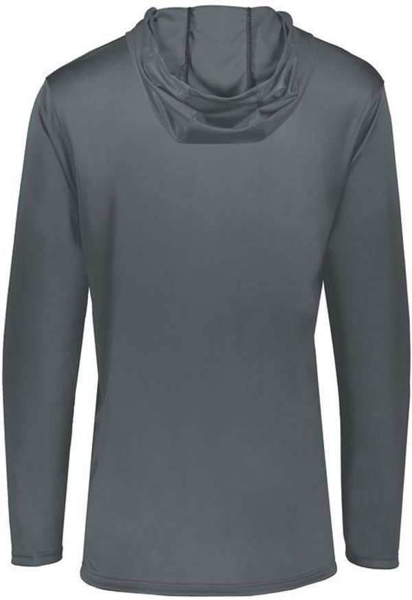 Am image of a Custom Holloway Momentum Hoodie in Graphite!