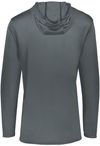 Am image of a Custom Holloway Momentum Hoodie in Graphite!