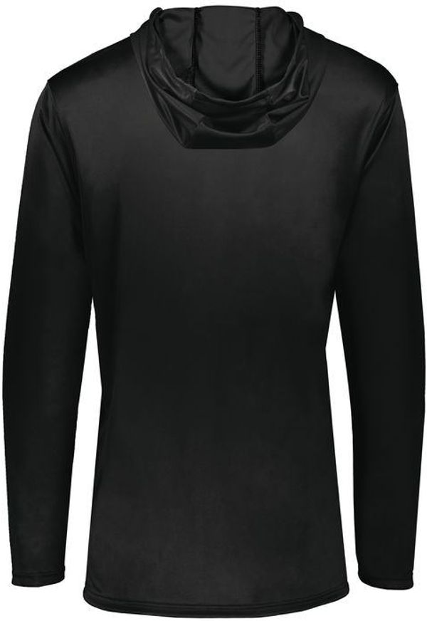Am image of a Custom Holloway Momentum Hoodie in Black!