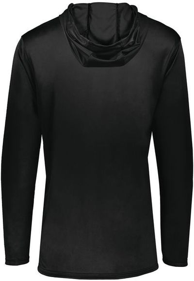 Am image of a Custom Holloway Momentum Hoodie in Black!