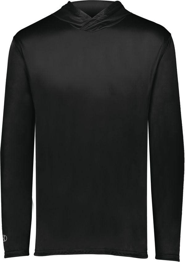 Am image of a Custom Holloway Momentum Hoodie in Black!